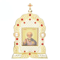 Киот маленький Традиции Фаберже.