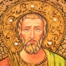 Икона "Святой мученик Евгений Севастийский".