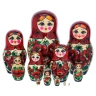 Матрешка "Цветы" 12 мест.