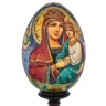 Пасхальное яйцо на подставке "Божья Матерь Страстная".