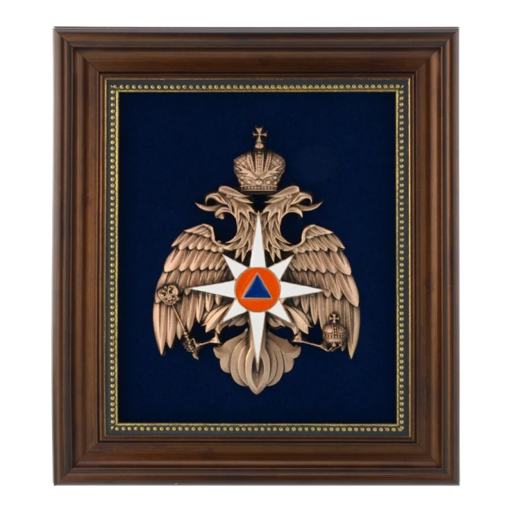 Плакетка "Герб МЧС" 21х25 см.