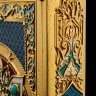 Религиозная книга "Коран" на арабском языке. Златоуст.