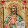 Венчальная пара икон "Божья Матерь Казанская и Вседержитель".